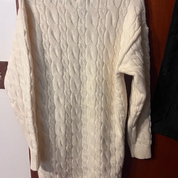 NWOT revolve sweater dress in ivory - Picture 2 of 5